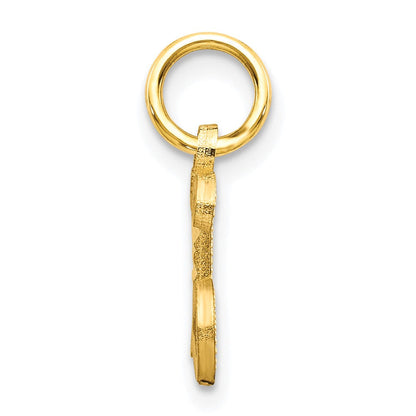 10K Gelbgold Initiale L Charm