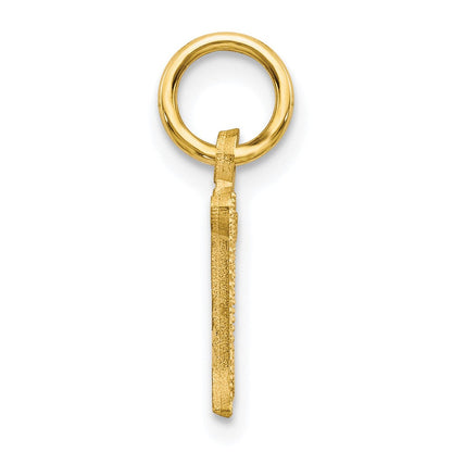 10K Gelbgold Initiale M Charm