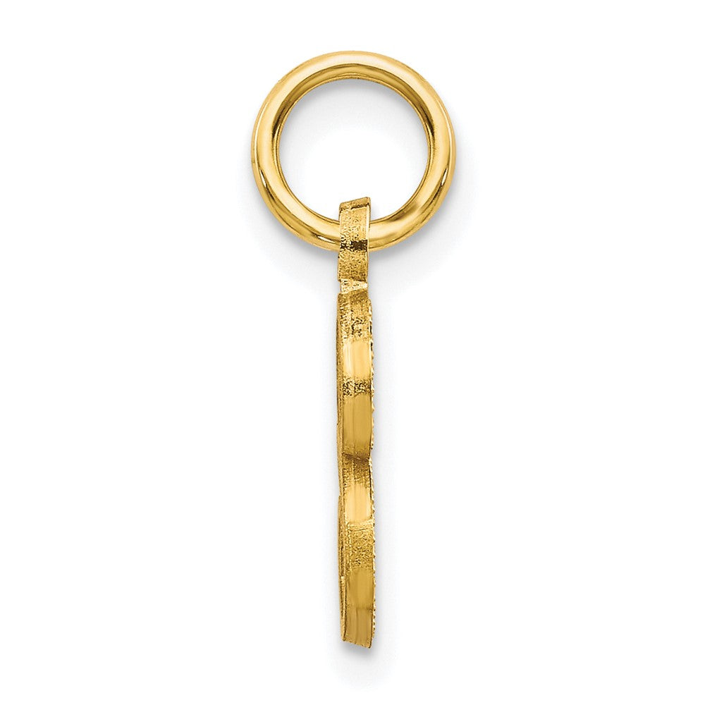 10K Gelbgold Initiale S Charm