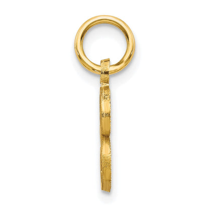 10K Gelbgold Initiale S Charm