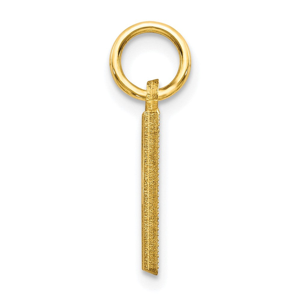 10K Gelbgold Initiale H Charm