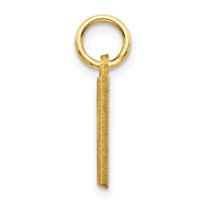 10K Gelbgold Initiale H Charm