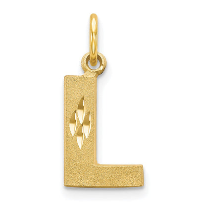10K Gelbgold Initiale L Charm