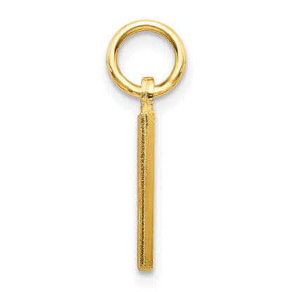 10K Gelbgold Initiale M Charm