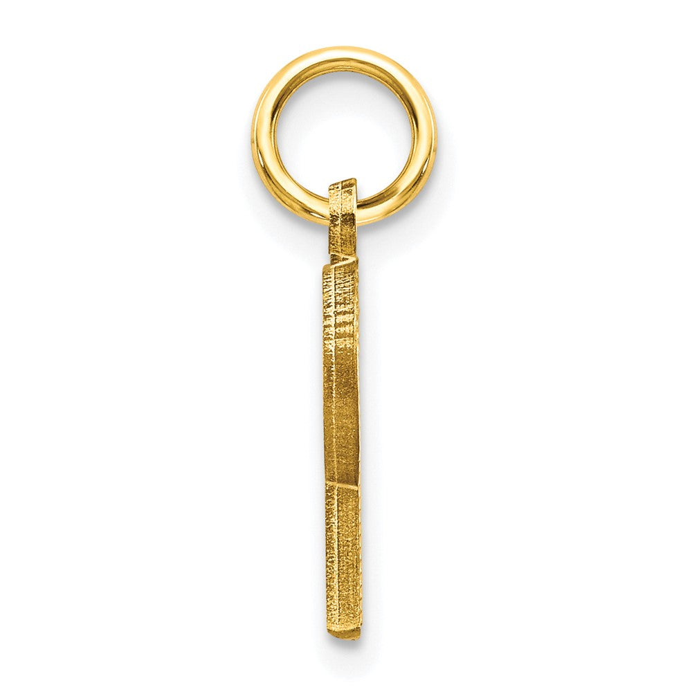 10K Gelbgold Initiale R Charm