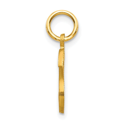 10K Gelbgold Initiale S Charm