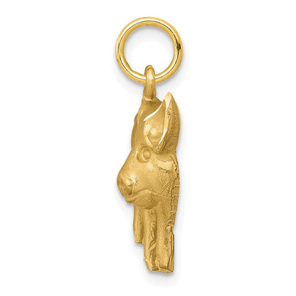 Schwein-Charm aus 10K Gelbgold