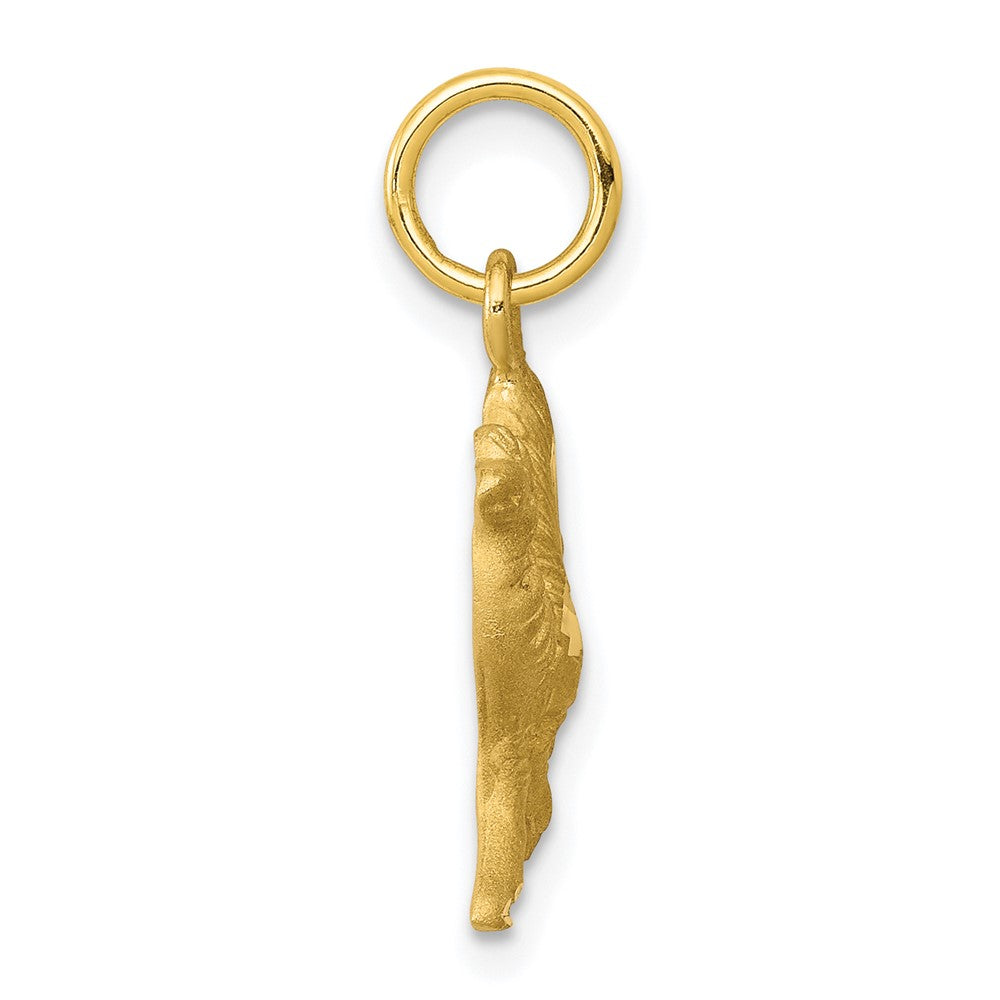 10K Gelbgold Camel Charm
