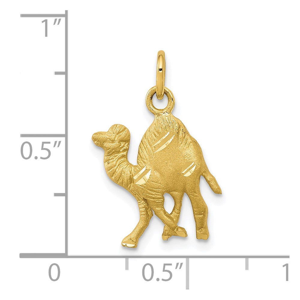 10K Gelbgold Camel Charm