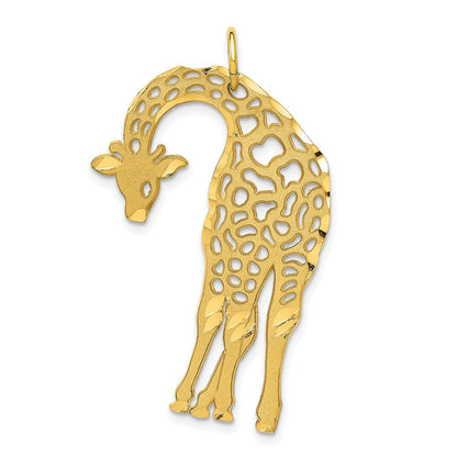 10K Gelbgold Giraffen-Charm