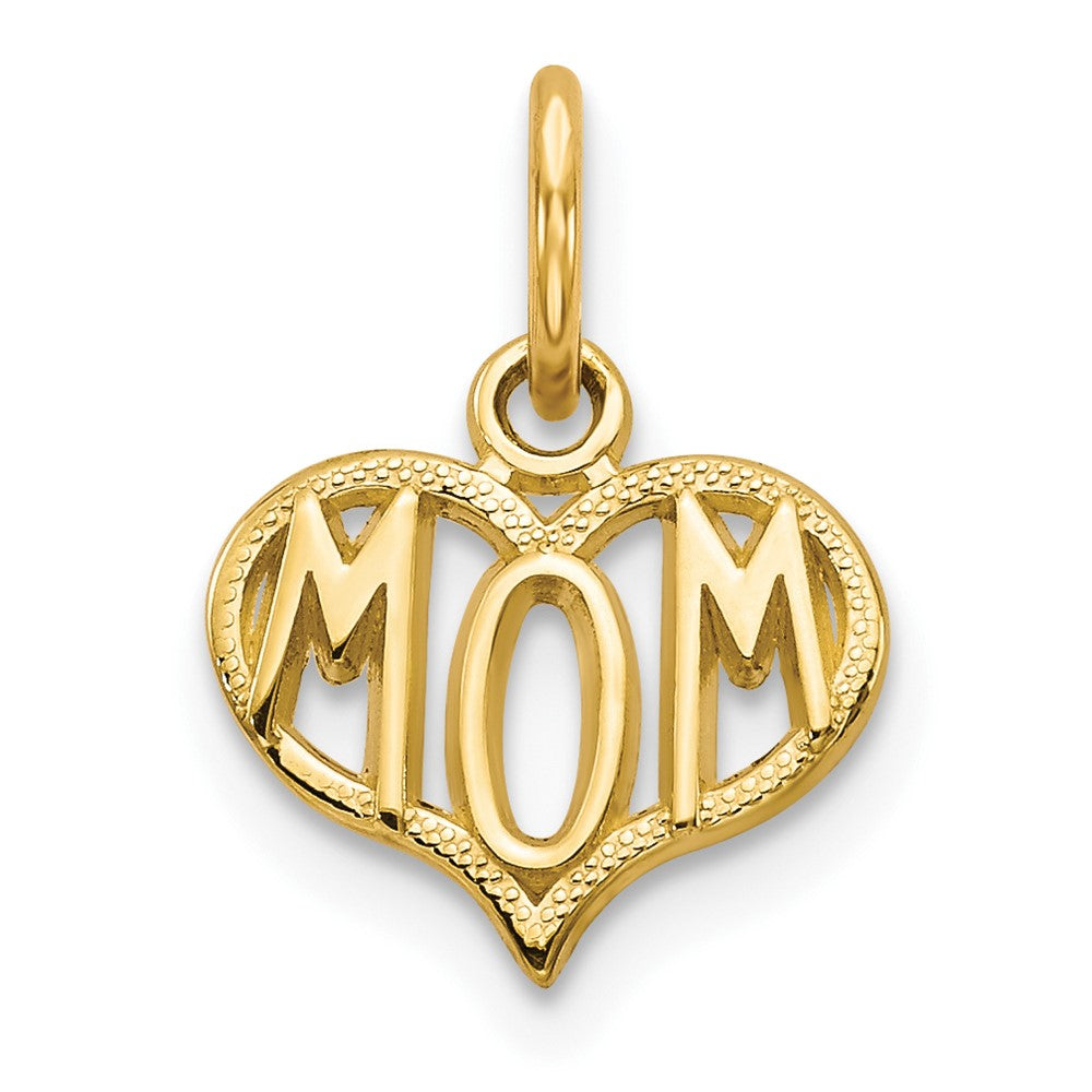 10K Gelbgold Mama Charm