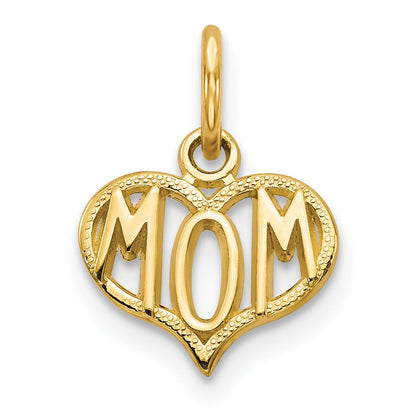 10K Gelbgold Mama Charm