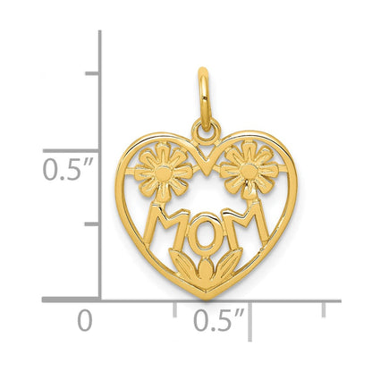 10K Gelbgold Mama Charm