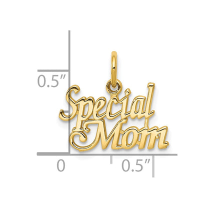 10K Gelbgold Special Mama Charm