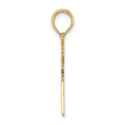 10K Gelbgold Registered Krankenschwester Charm