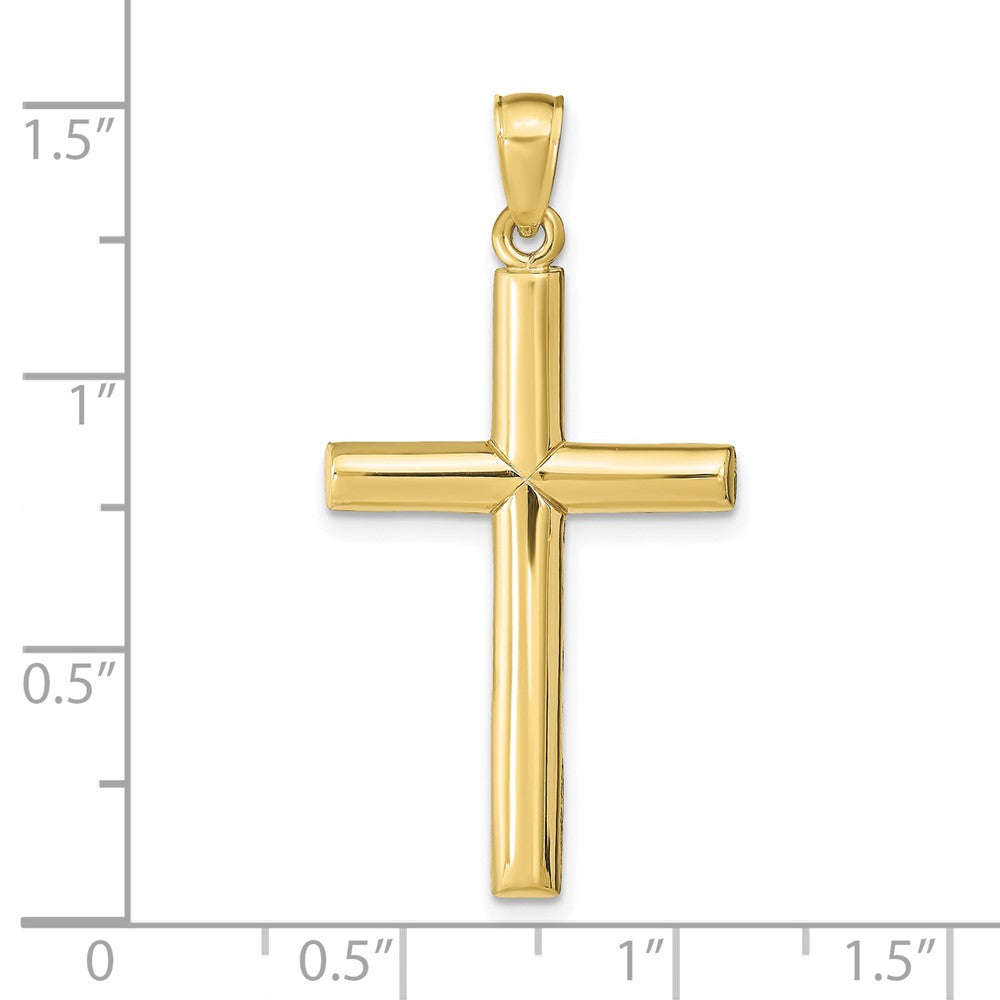 10K Gelbgold Kreuz Anhänger