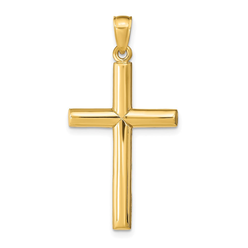 10K Gelbgold Kreuz Anhänger