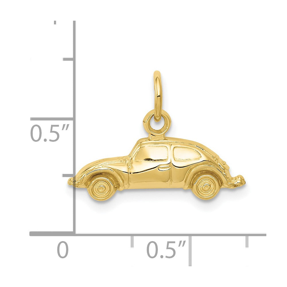 10K Gelbgold Auto Charm