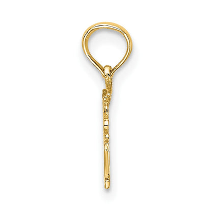 10K Gelbgold 10K Little Engel Charm