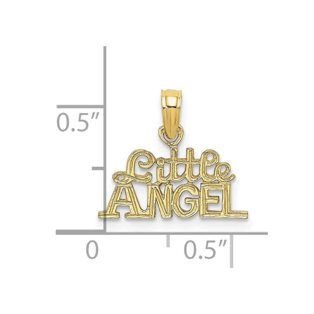 10K Gelbgold 10K Little Engel Charm
