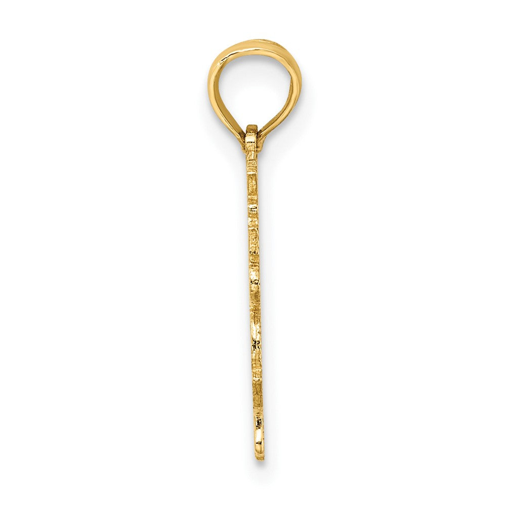 10K Gelbgold 10K 100% Aries Tierkreis Charm