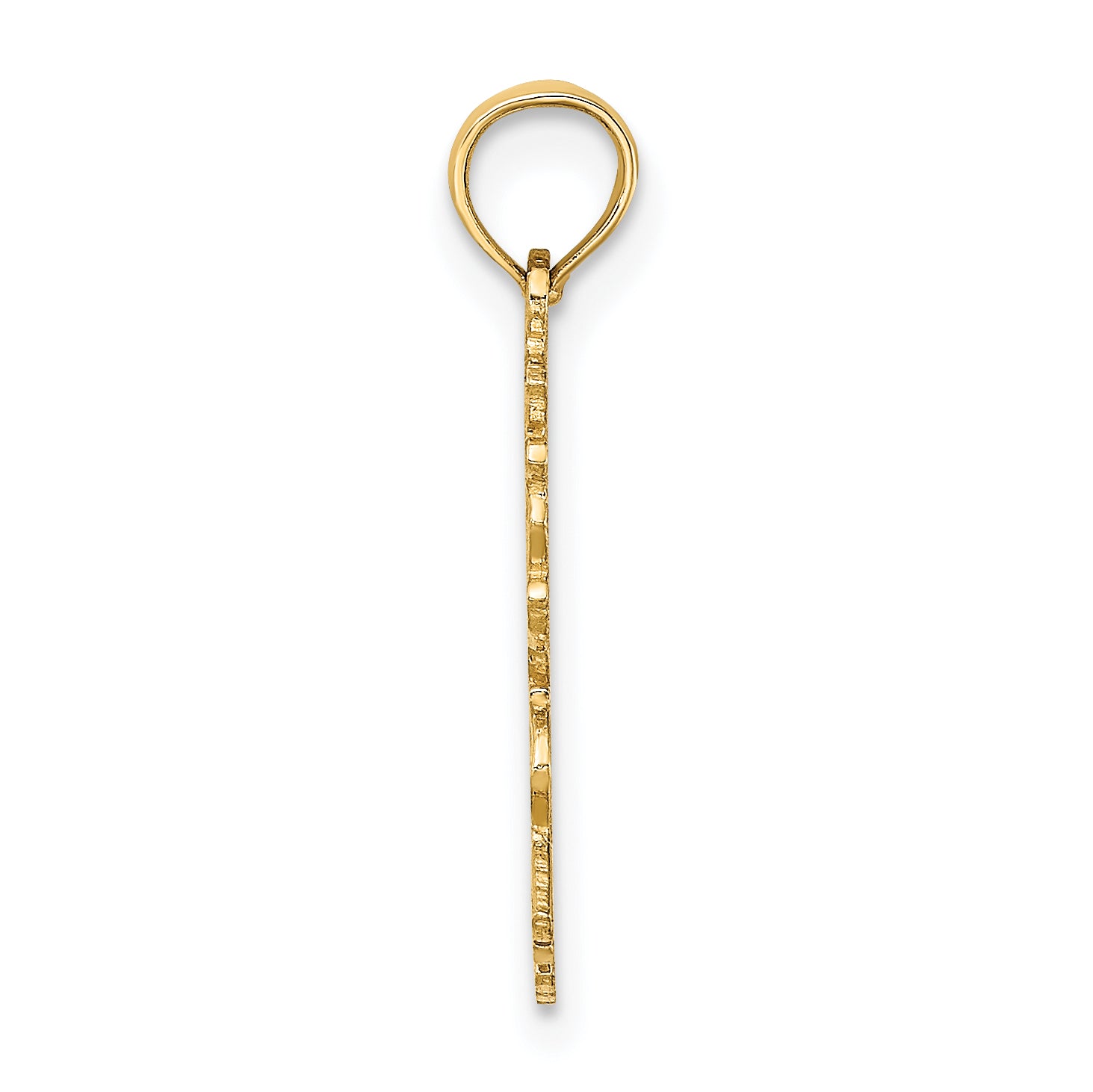 10K Gelbgold 10K 100% Gemini Tierkreis Charm