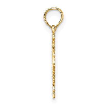 10K Gelbgold 10K 100% Scorpio Tierkreis Charm