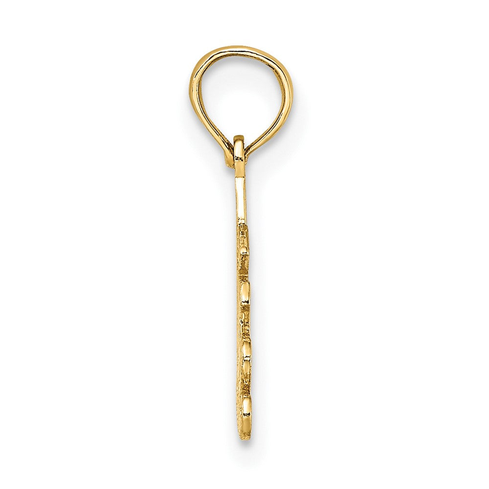 10K Gelbgold 10K 100% Sagittarius Tierkreis Charm