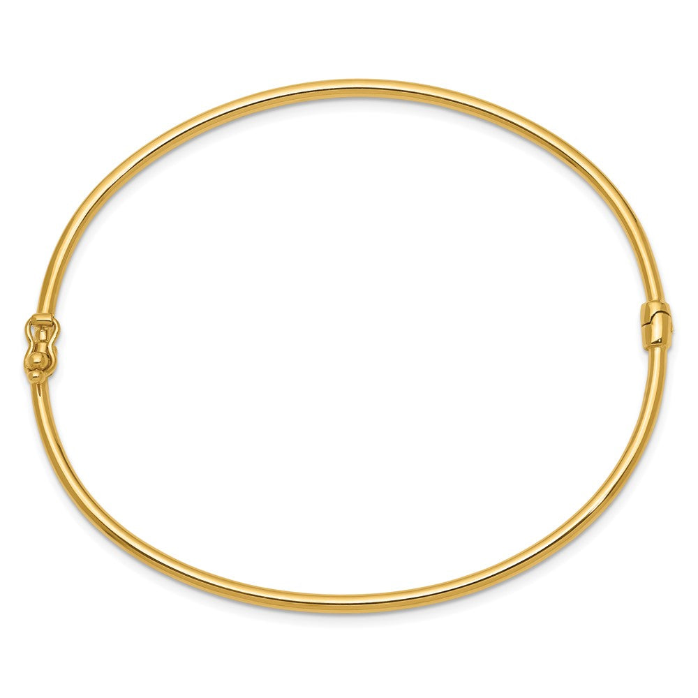 10K Gelbgold Klappbar Armreif Armband