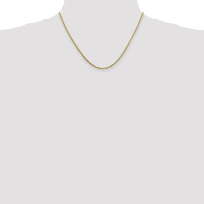 10K Gelbgold 1.3mm Franco Halskette