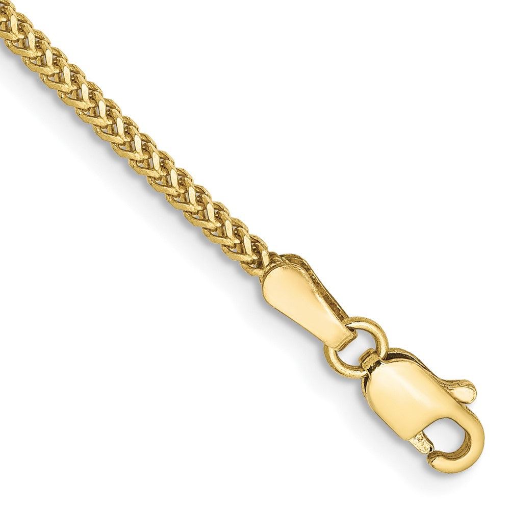 10K Gelbgold 1.3mm Franco Gliederarmband