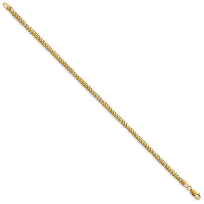10K Gelbgold 2.3mm Franco Gliederarmband