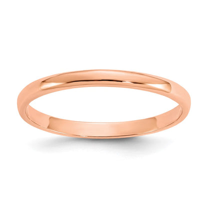10K Roségold 10K Poliert Kind Ring