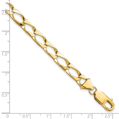 10K Gelbgold Fantasieglieder Armband