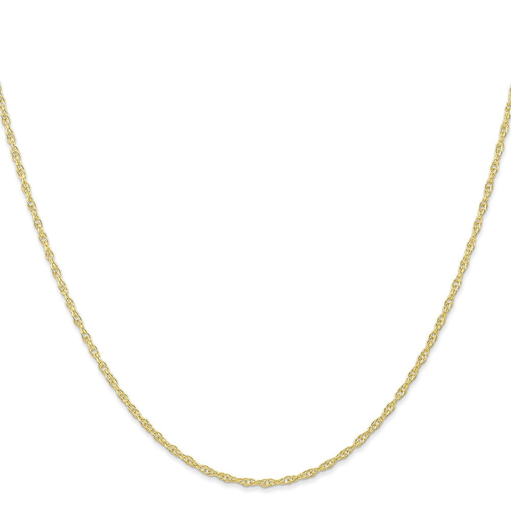 10K Gelbgold 1.35mm Carded Ankerkette Kordel Halskette