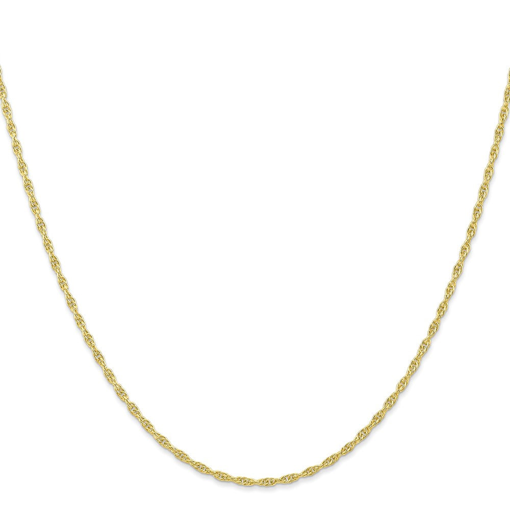 10K Gelbgold 1.55mm Carded Ankerkette Kordel Halskette