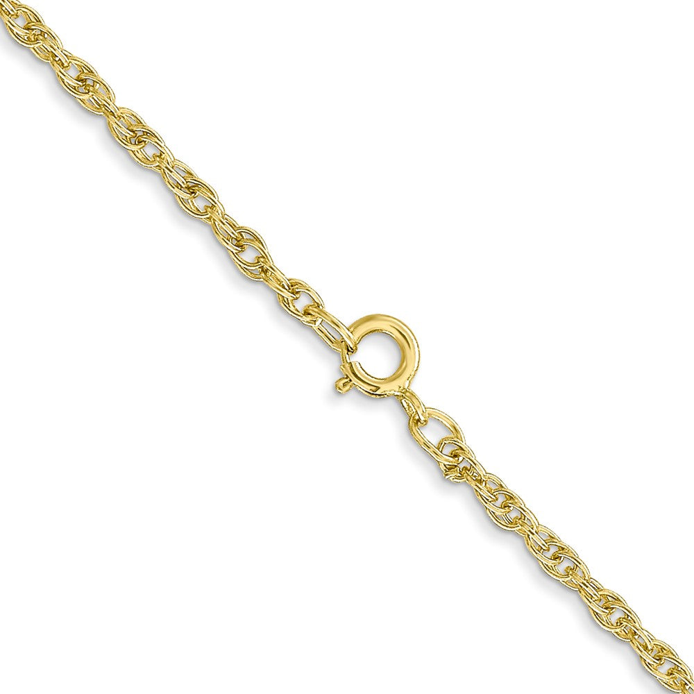 10K Gelbgold 1.55mm Carded Ankerkette Kordel Halskette