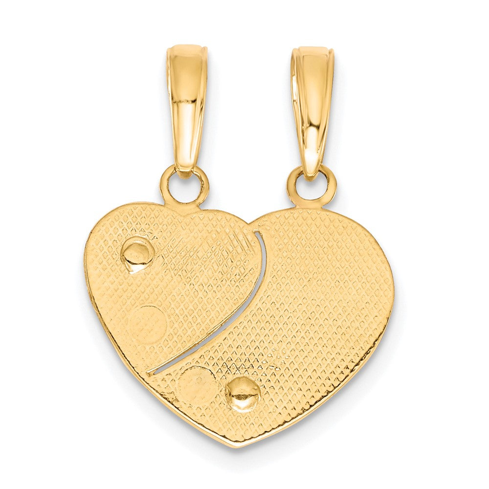 10K Bicolor 10K Mommy und Me Break-a-part Charm