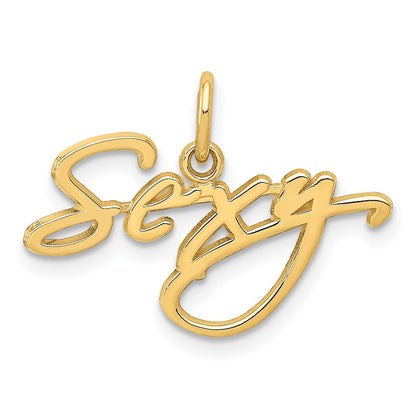 10K Gelbgold Sexy Charm