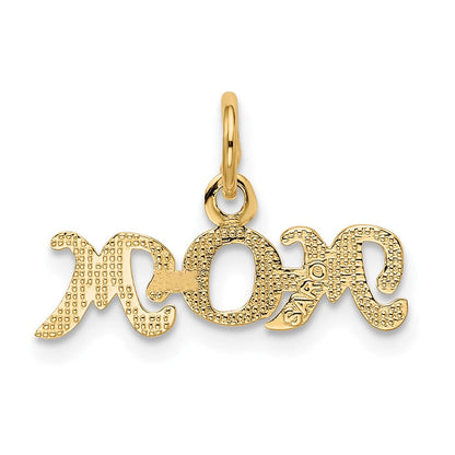 10K Gelbgold Mama Charm