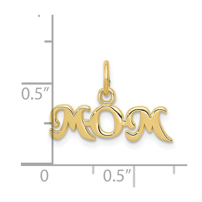 10K Gelbgold Mama Charm