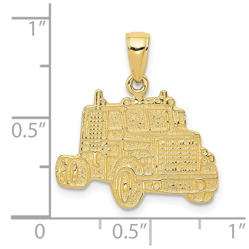 10K Gelbgold 10K Truck Cab Anhänger