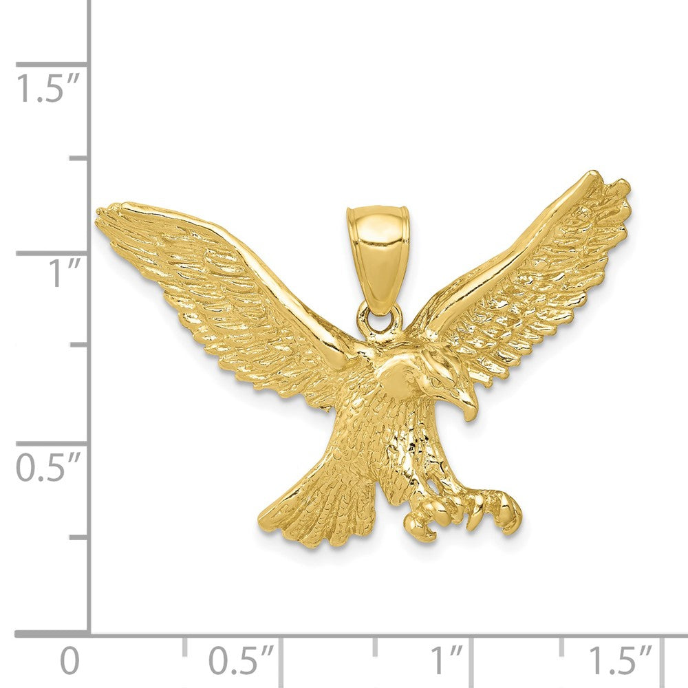 10K Gelbgold Adler Anhänger