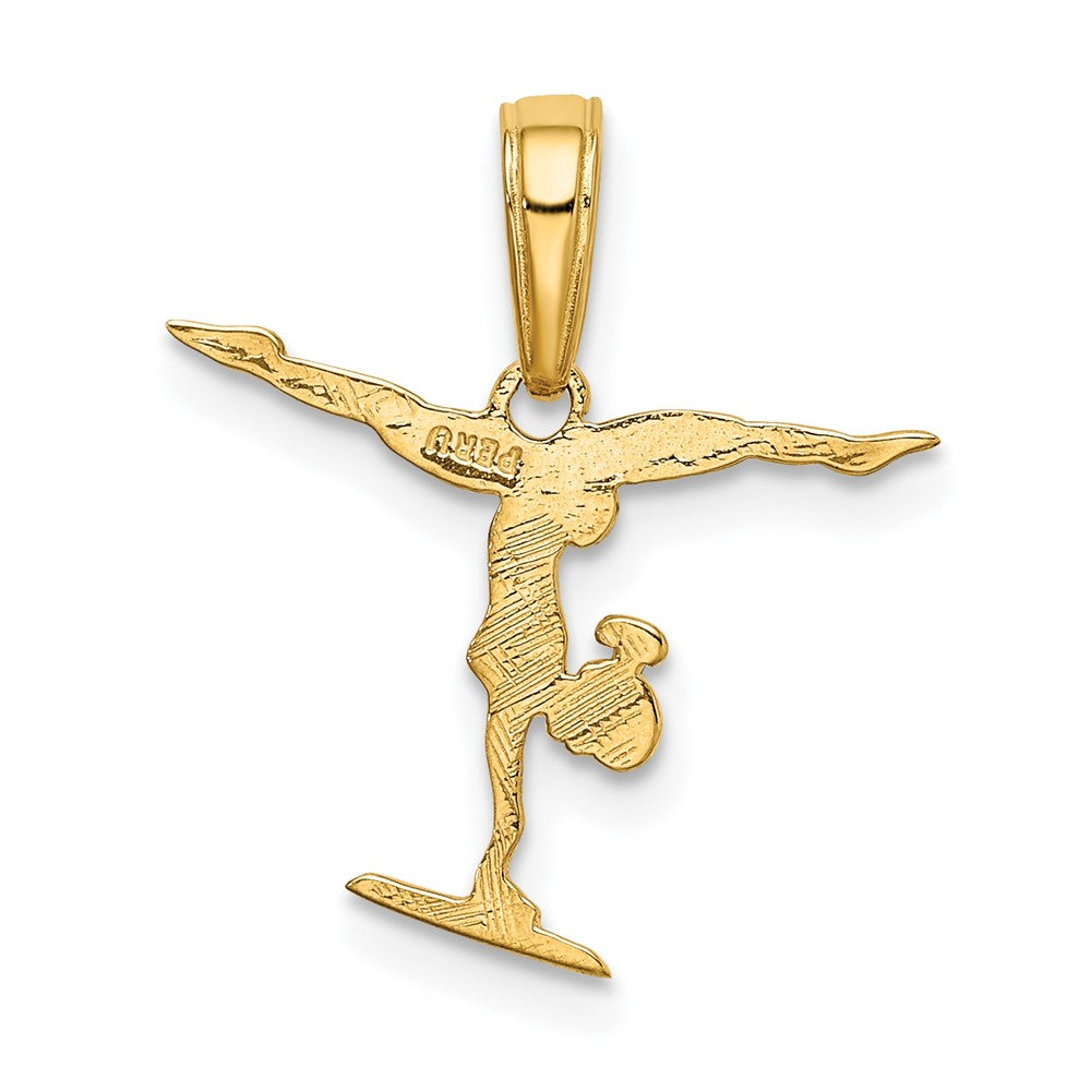 10K Gelbgold 10K Gymnastics Anhänger