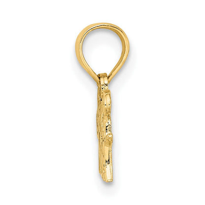 10K Gelbgold 10K Fußball Mama Charm