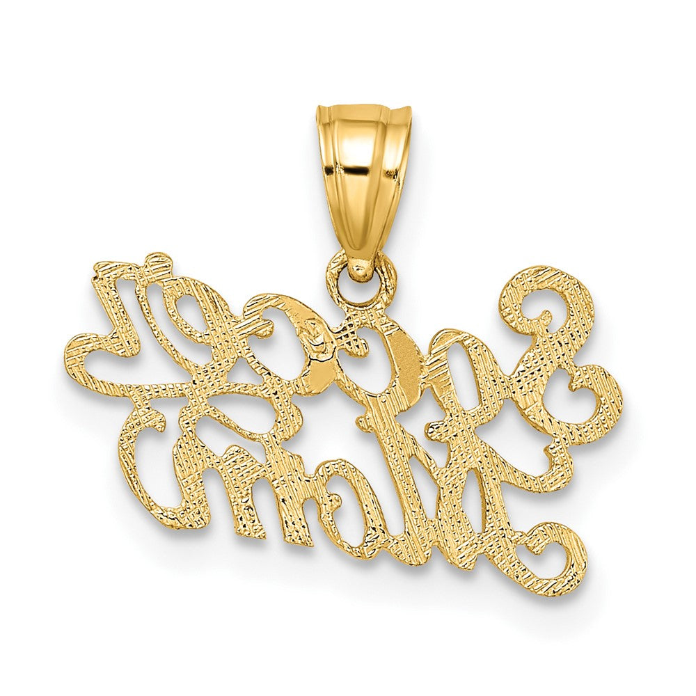 10K Gelbgold 10K Fußball Mama Charm