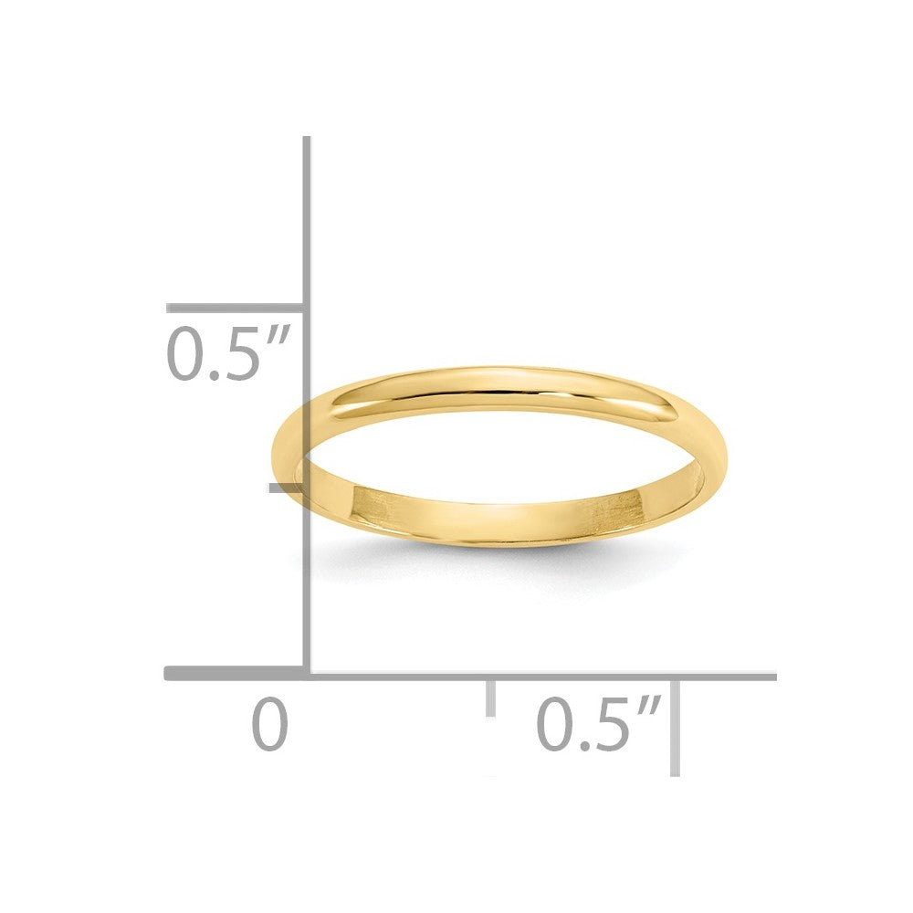 10K Gelbgold Kind Ring