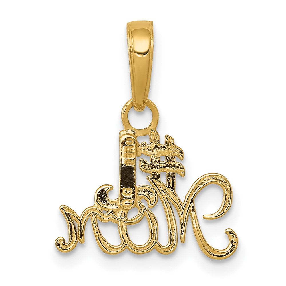 10K Gelbgold 10K #1 Mama Charm