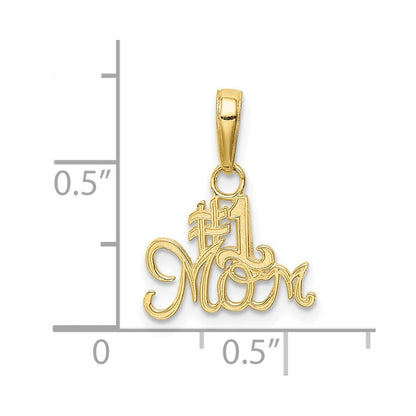 10K Gelbgold 10K #1 Mama Charm