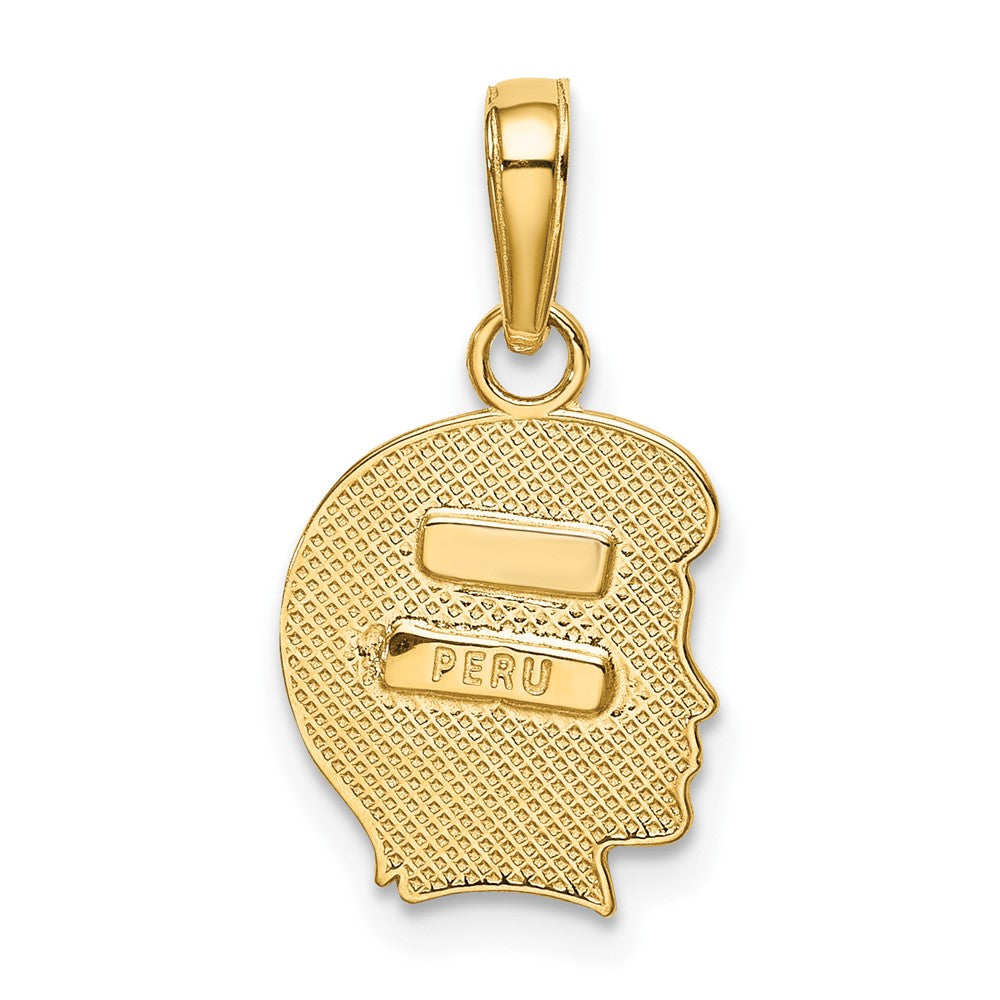 10K Gelbgold Junge Charm